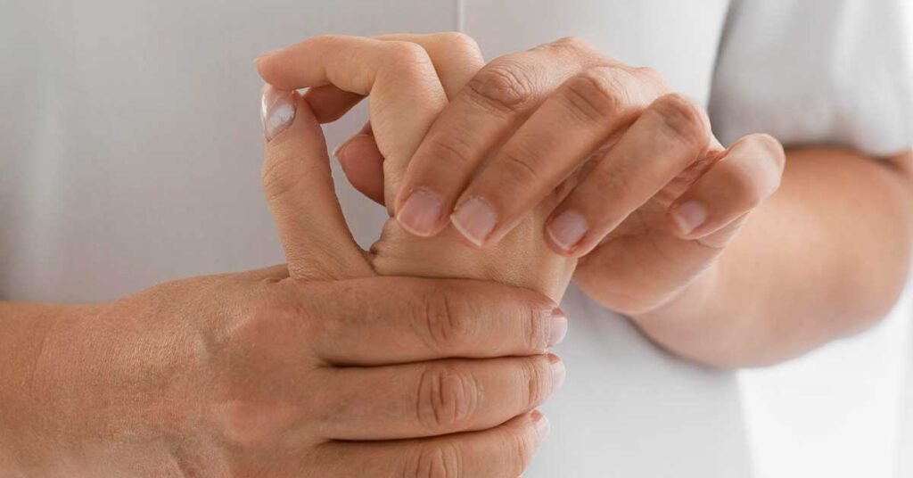 Imagem atual: Cisto sinovial dói